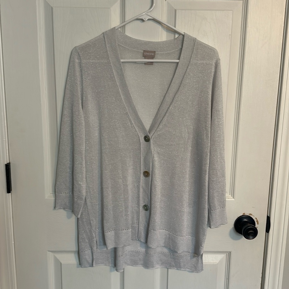 NWT 3/4 Sleeve 3 Button Cardigan